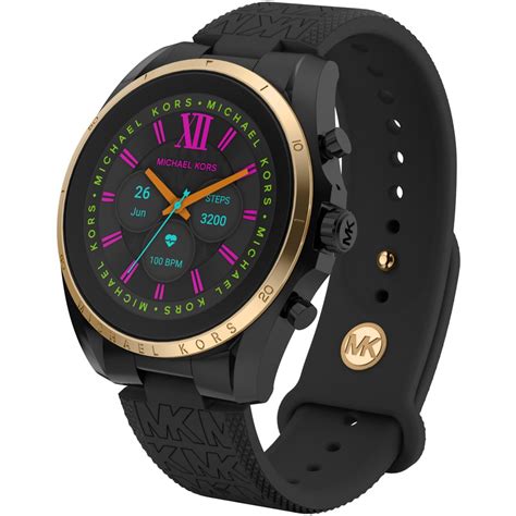 michael kors black smart watch|Michael Kors gen bradshaw smartwatch.